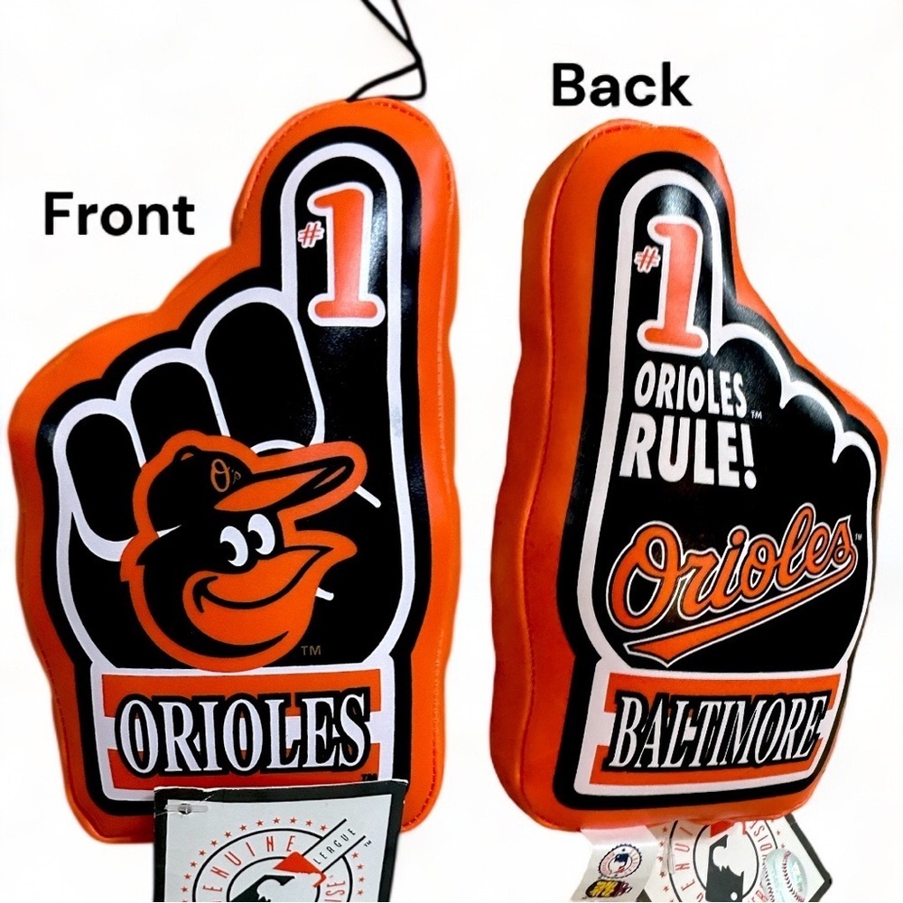 New Vintage Baltimore Orioles Foam Finger 2003 by Good Stuff MLB Genuine Merch